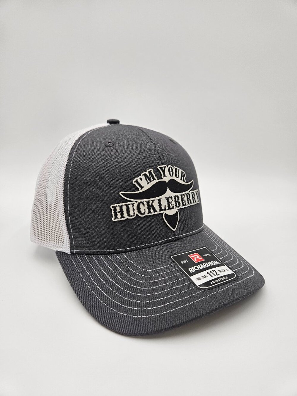 NWT Richardson 112 Original Trucker Hat "I'M YOUR HUCKLEBERRY"
